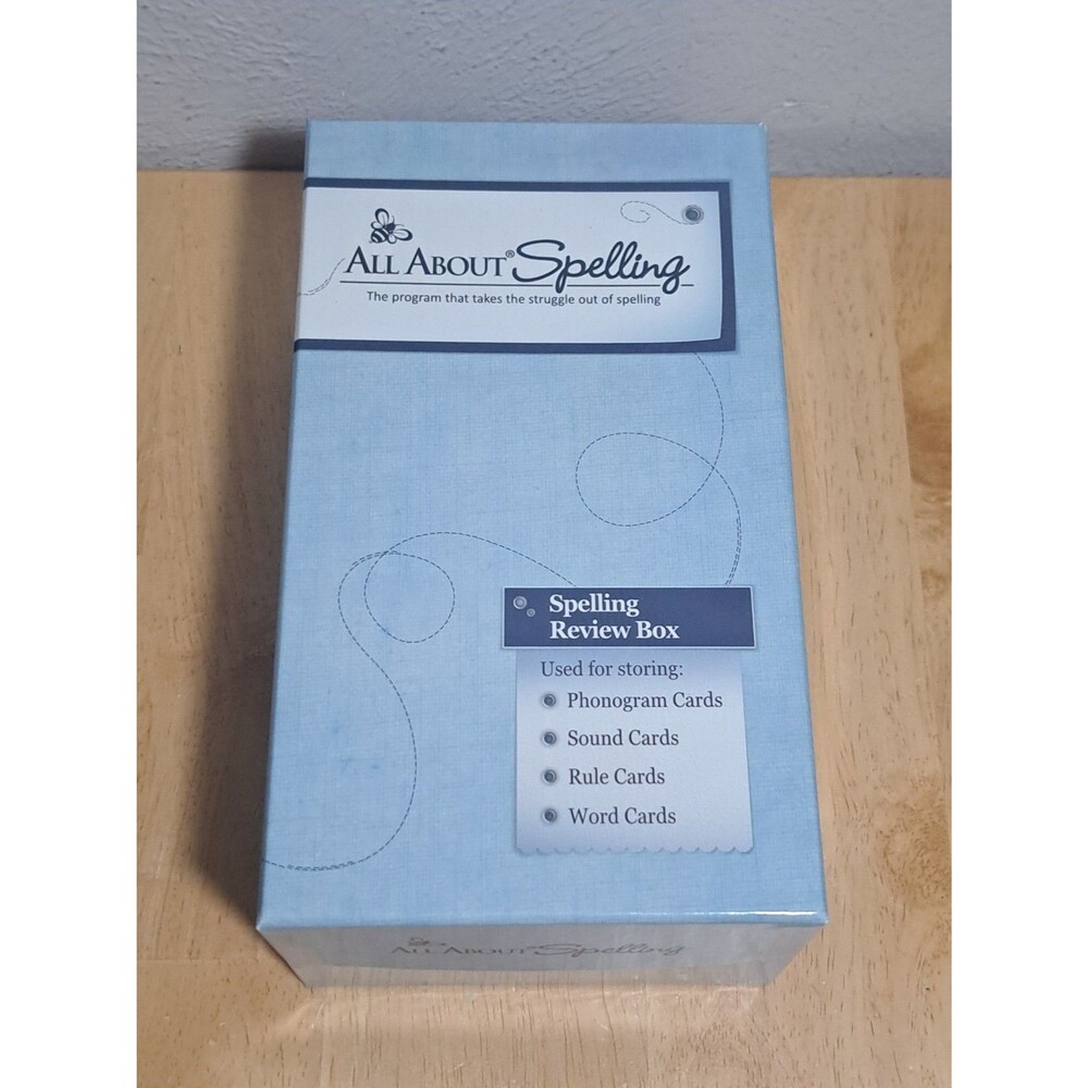 All About Spelling Review Box Level 1 with Cards & Dividers